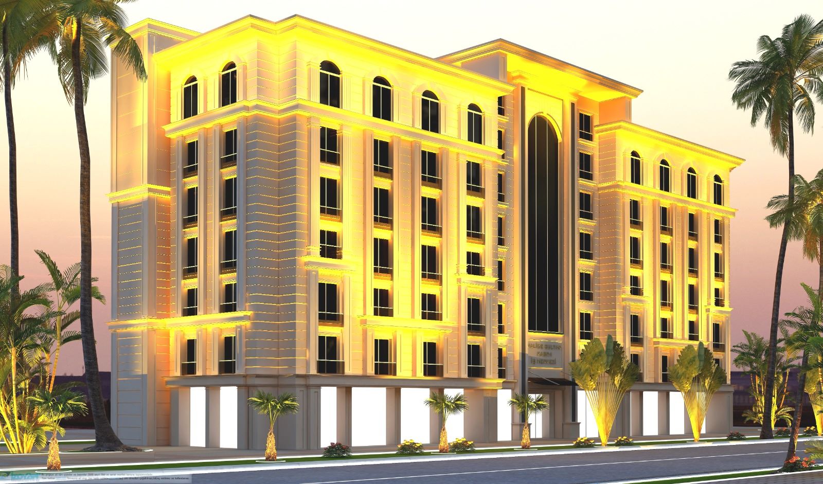 Hİ-KA İnşaat Valide Sultan Ticaret Merkezi 3D